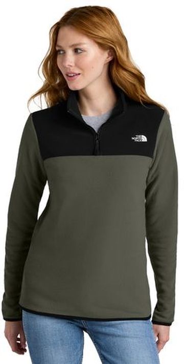 The North Face ® Women's 100% Recycled Polyester Glacier 1/4 Zip Fleece Jacket